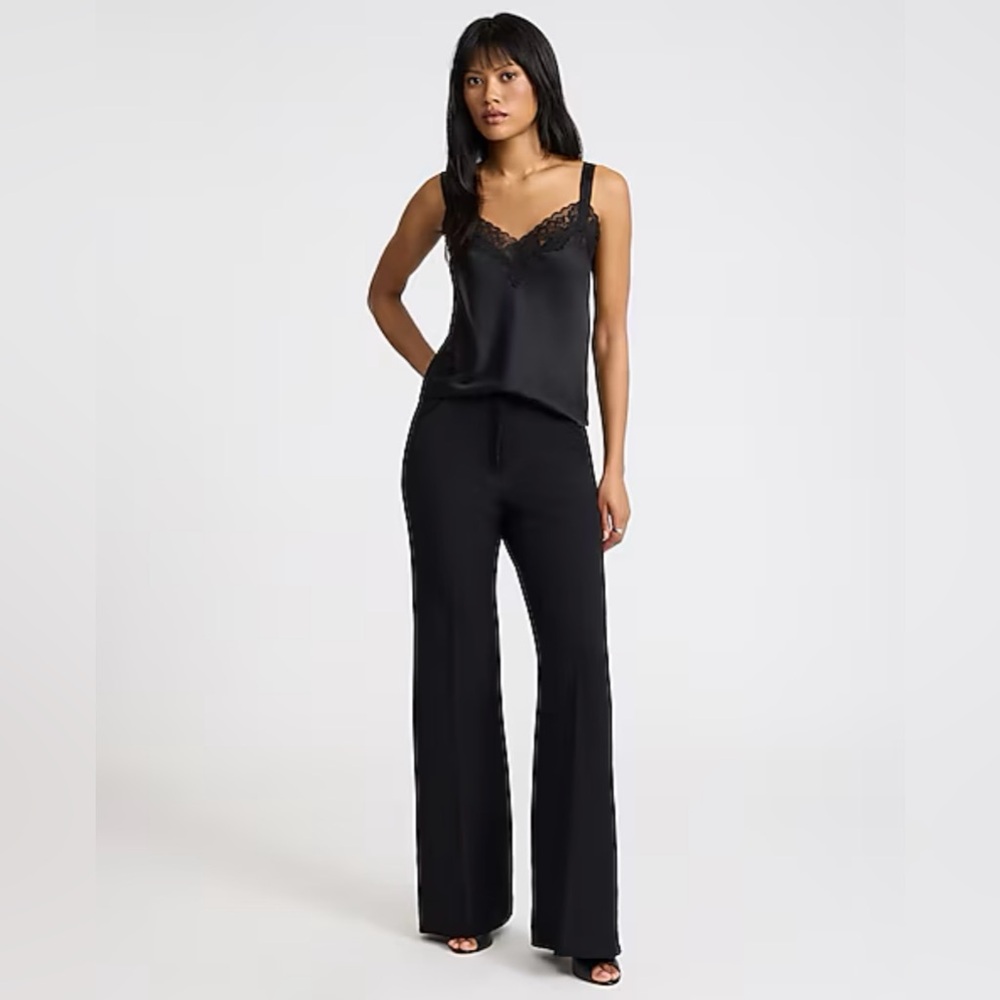 Express Super High Rise Flare Trouser Dress
Pants Black
